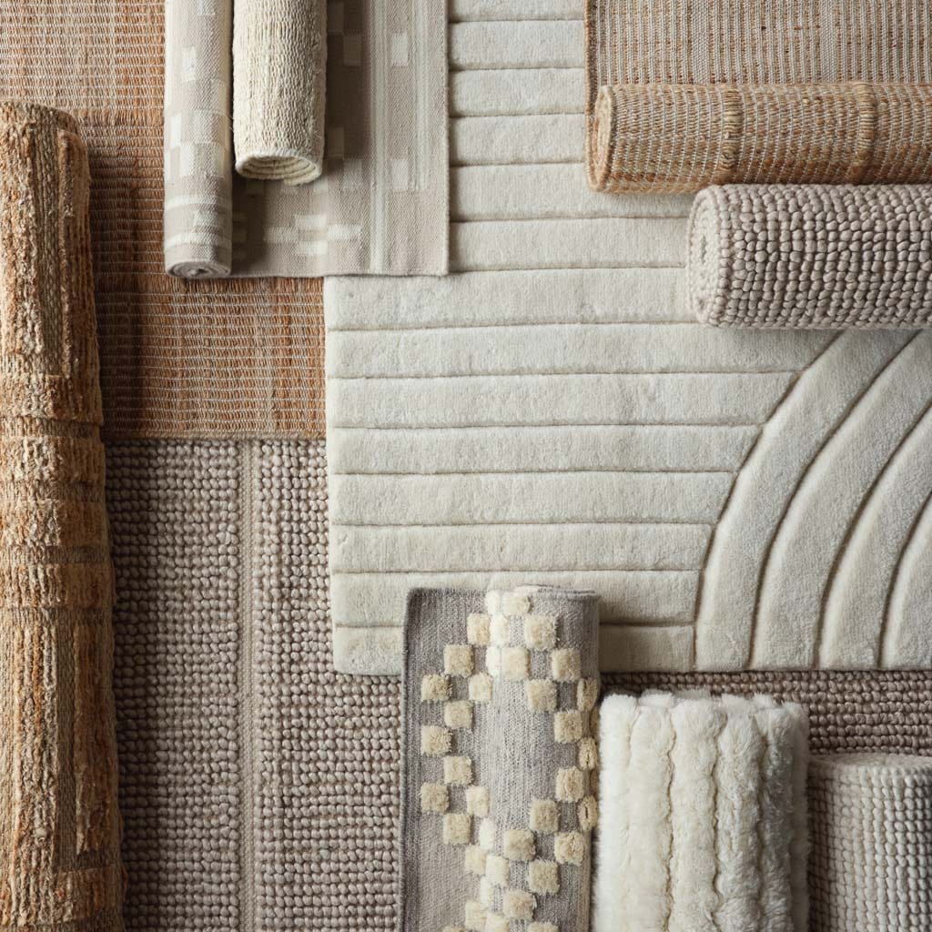 Modern Hand-Knotted Wool Accent Rug - Image 6