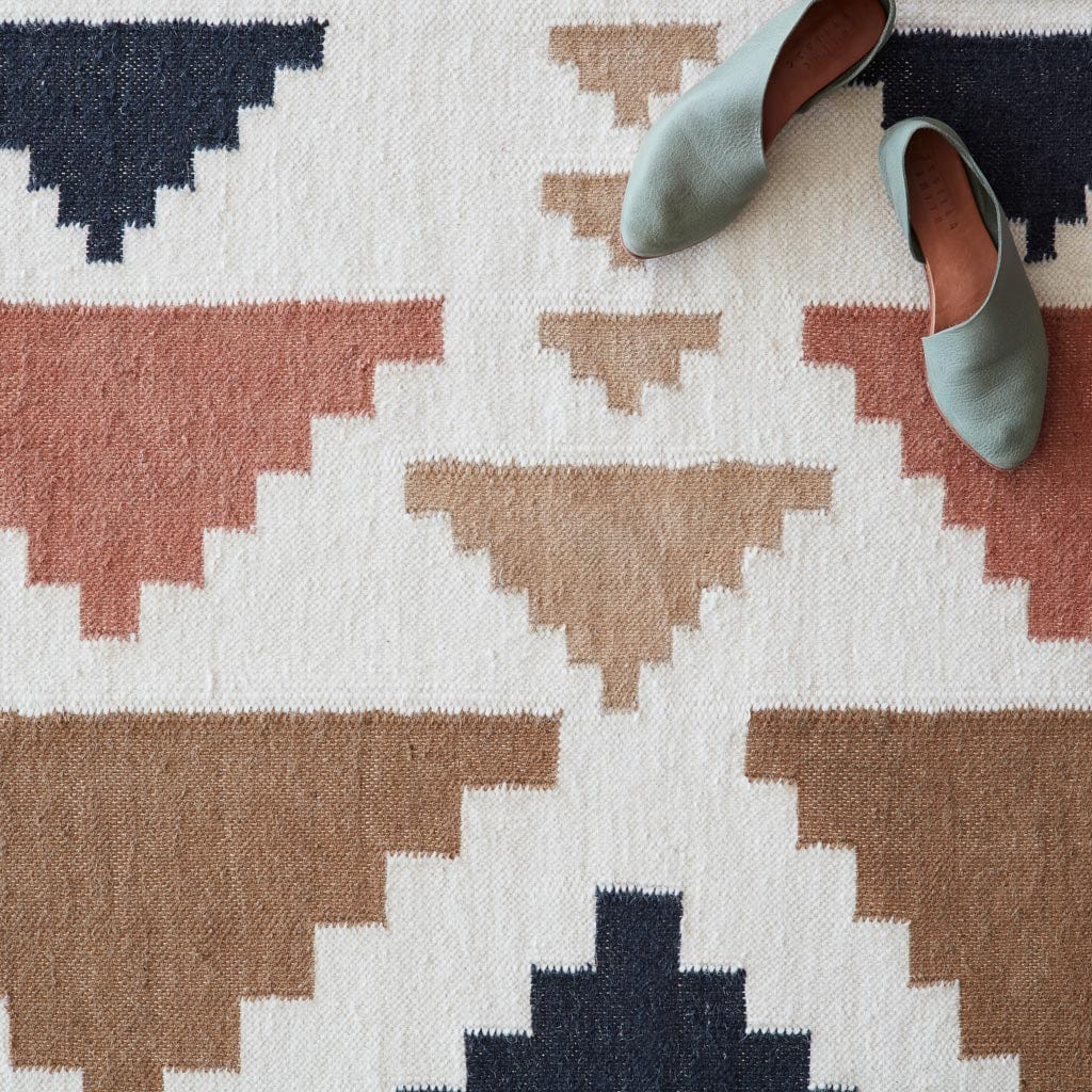Modern Minimal Handwoven Area Rug - Image 5