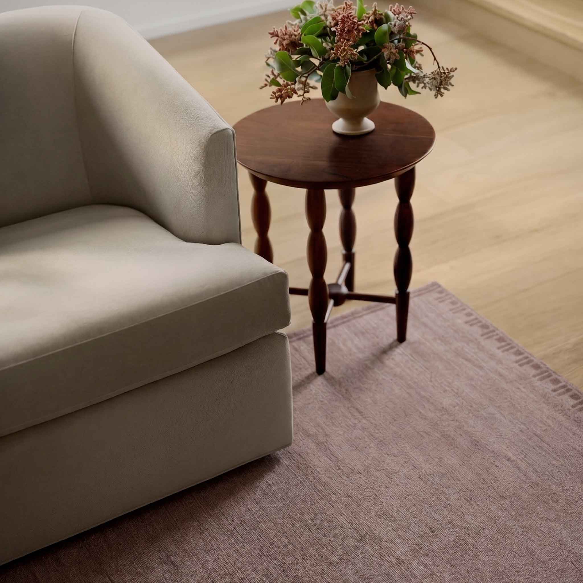 Textured Hand-Knotted Area Rug in Slate - Image 8